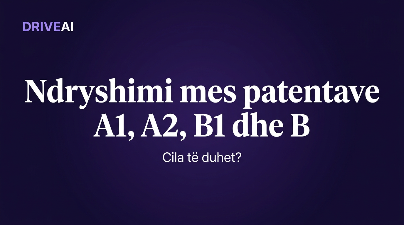 Ndryshimi mes patentave A1, A2, B1 dhe B (cila të duhet?)